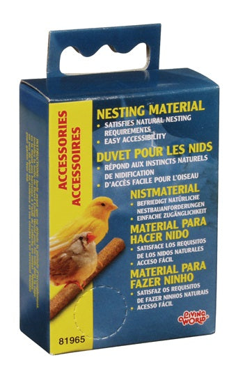 Living World Nesting Material - Exotic Wings and Pet Things