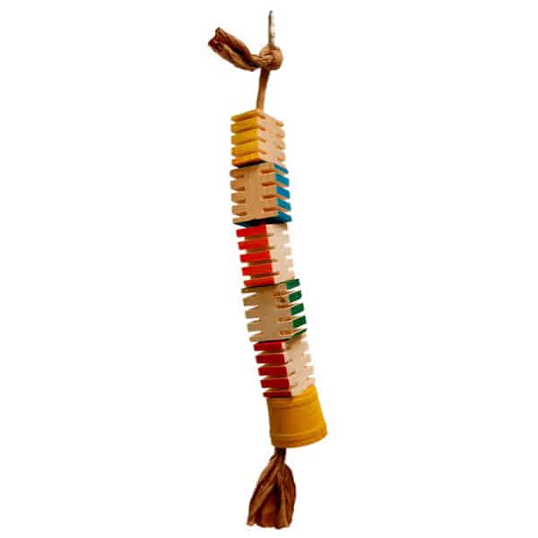 Zoo-Max Groovy Bambou Medium Parrot Shredding Toy - 710