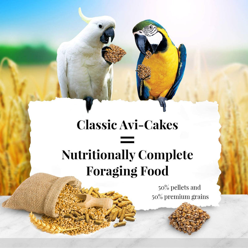Lafeber's Classic Avi-Cakes Macaw/Cockatoo
