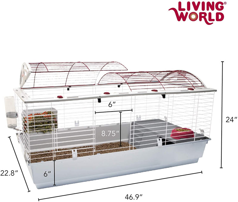 Living World Extra Large Deluxe Habitat Rabbit/Guinea Pig/Ferret - 61859