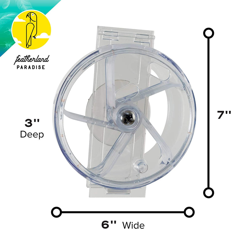 RE + Enforcement Foraging Wheel Creative Systems Large Parrot Toy - 00613
