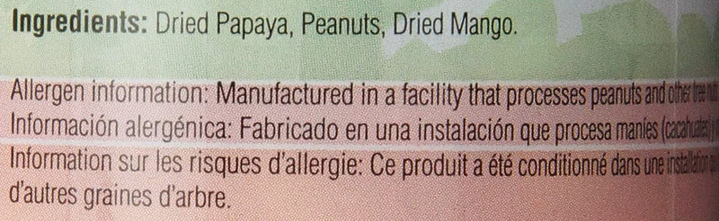 Kaytee Papaya, Peanut & Mango Bird Treat 10 oz
