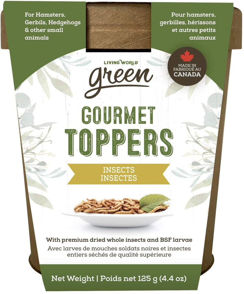 Living World Green Gourmet Toppers Small Pet - Insects - 65366