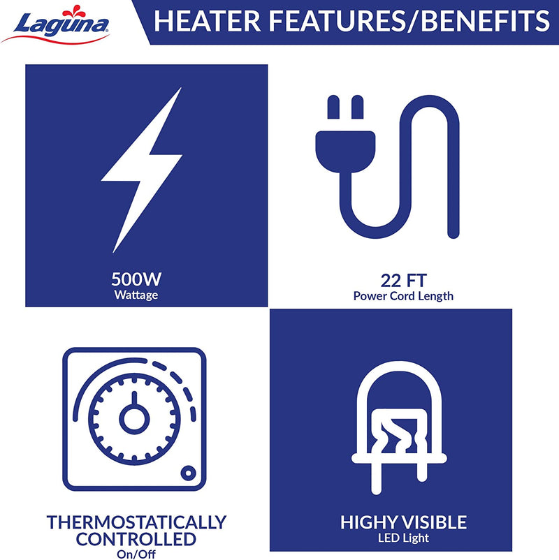 Power Heat Pond De-Icer - 500 W
