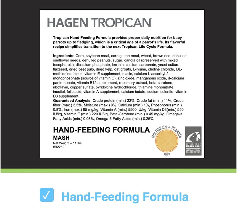 Hagen Tropican Hand-Feeding Formula for All Birds