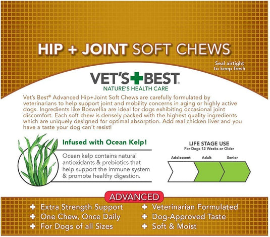 Advanced Hip & Joint Dog Soft Chews