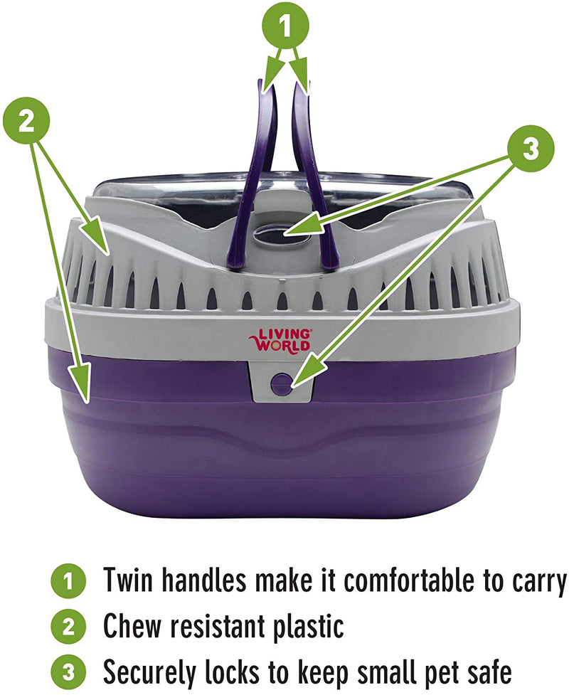 Living World Small Bird & Small Pet Carrier - 60887