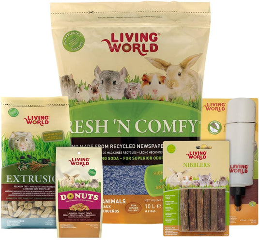 Living World Rat/Degu/Hedgehog Starter Kit Cage - 61789