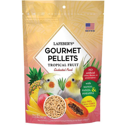 Lafeber's Tropical Fruit Gourmet Cockatiel/Small Bird Pellet