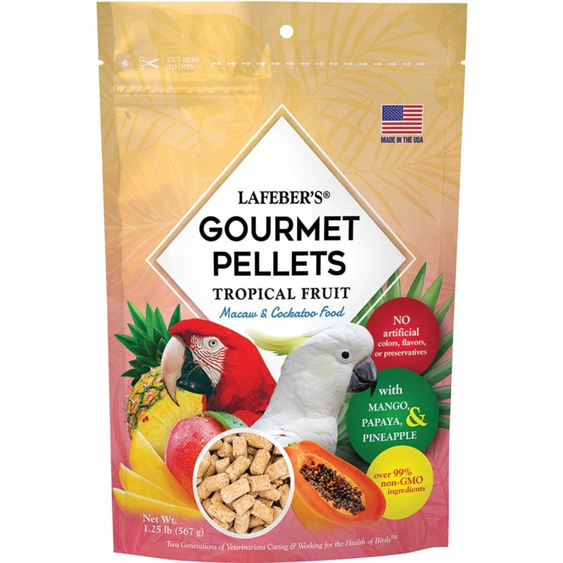 Lafeber's Tropical Fruit Gourmet Macaw/Cockatoo Pellet