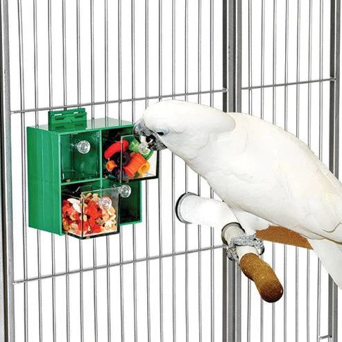 Featherland Paradise Four Big Drawers Large Parrot Foraging Toy