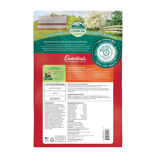 Oxbow Essentials Adult Guinea Pig Food