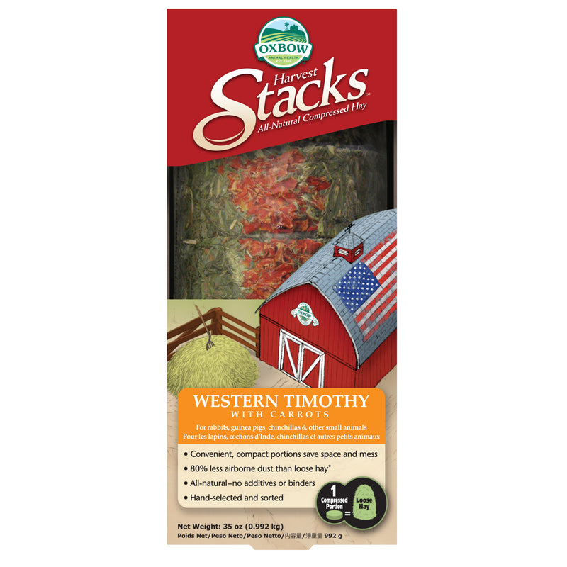 Oxbow Western Timothy Harvest Stack Carrot 35 oz

