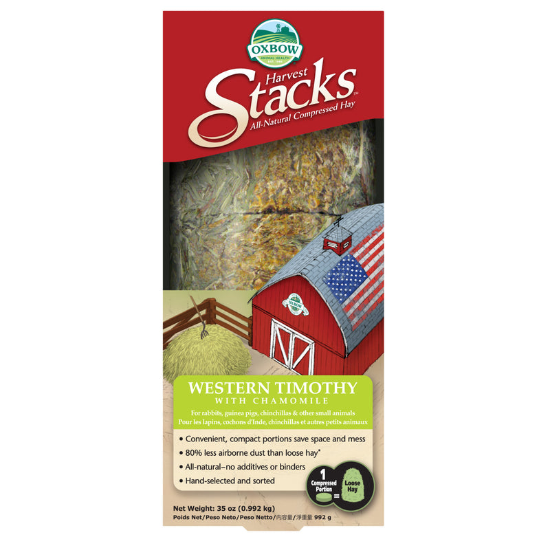 Oxbow Western Timothy Harvest Stack Chamomile 35 oz
