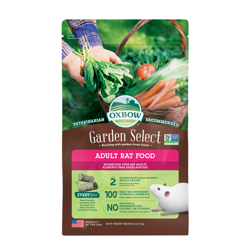 Oxbow Garden Select Adult Rat Food 2.5 lbs
