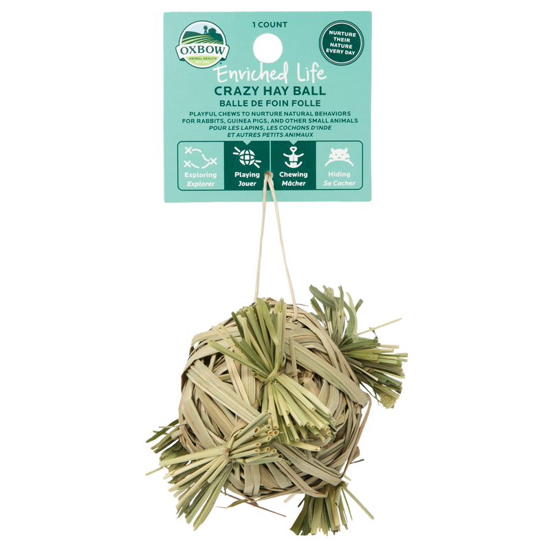 Oxbow Enriched Life Crazy Hay Ball

