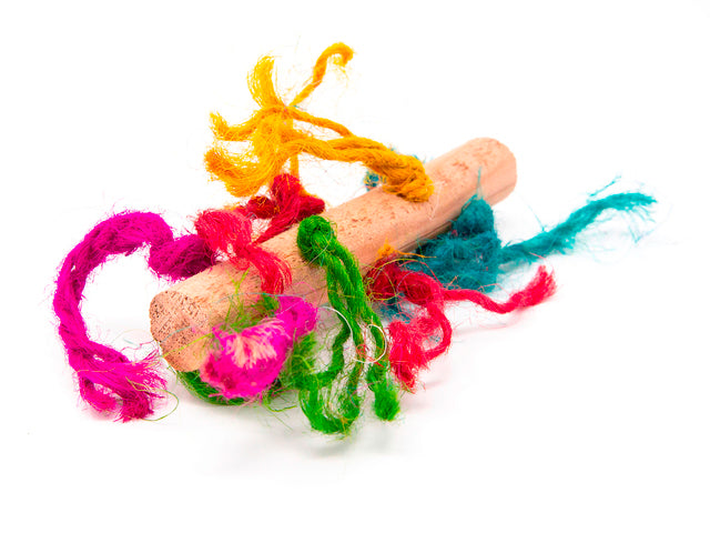 Oxbow Enriched Life Rainbow Knot Stick - Exotic Wings and Pet Things