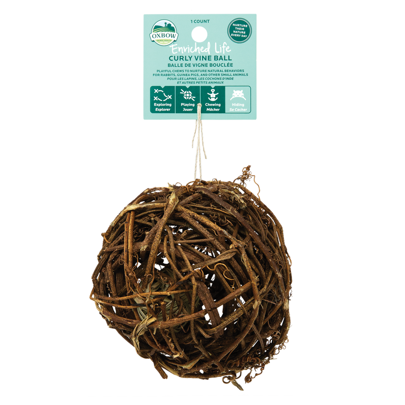 Oxbow Enriched Life Curly Vine Ball
