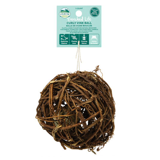 Oxbow Enriched Life Curly Vine Ball