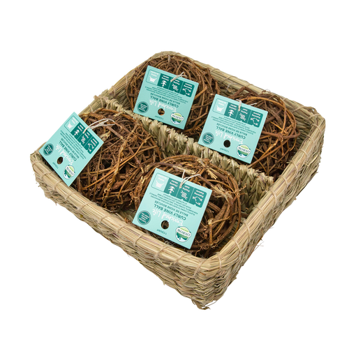 Oxbow Enriched Life Curly Vine Ball Basket