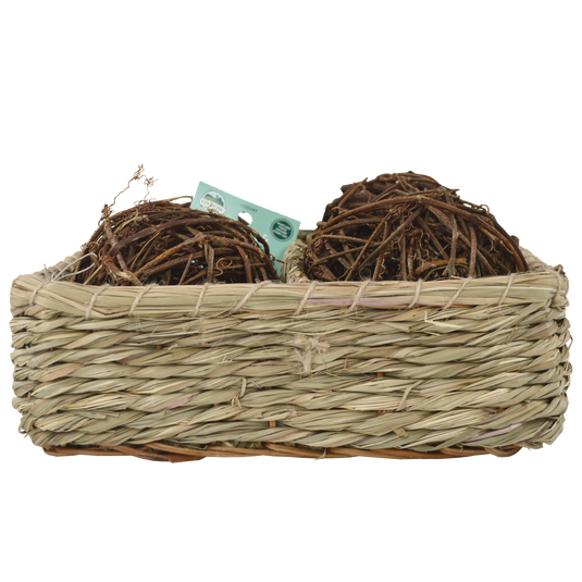 Oxbow Enriched Life Curly Vine Ball Basket