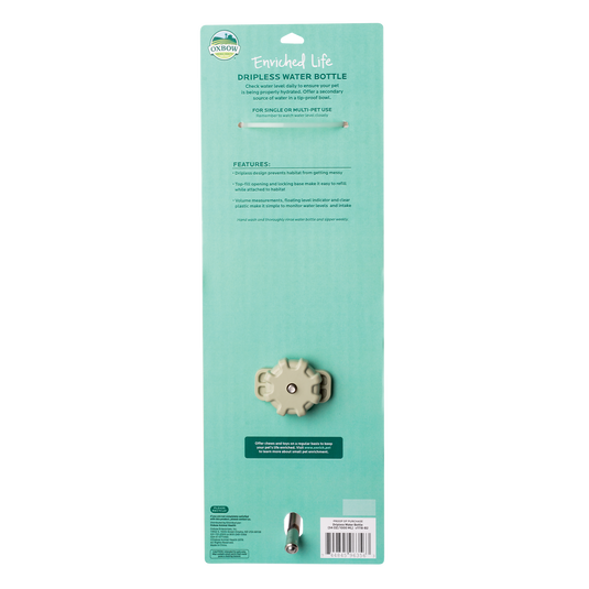 Oxbow Enriched Life Dripless Water Bottle