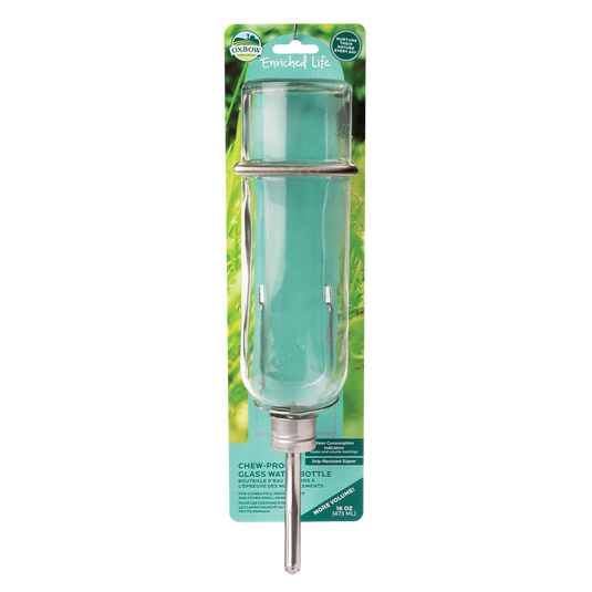 Oxbow Enriched Life Chew Proof Glass Bottle
