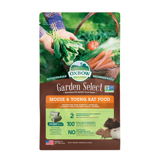 Oxbow Garden Select Mouse & Young Rat Food