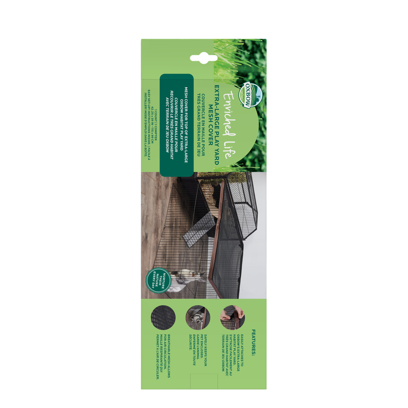 Oxbow large habitat with play yard deals