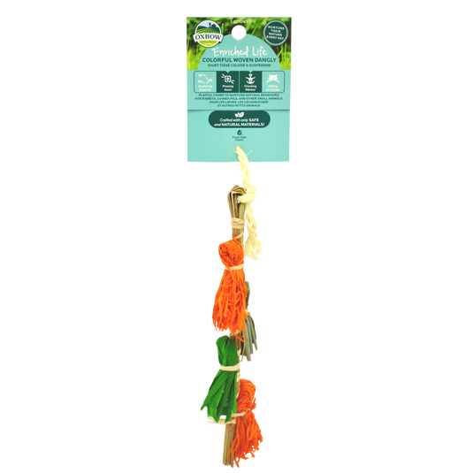 Oxbow Enriched Life Colourful Woven Dangly
