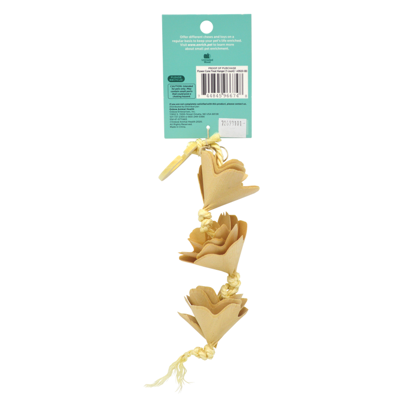 Oxbow Enriched Life Flower Cone Treat Hanger
