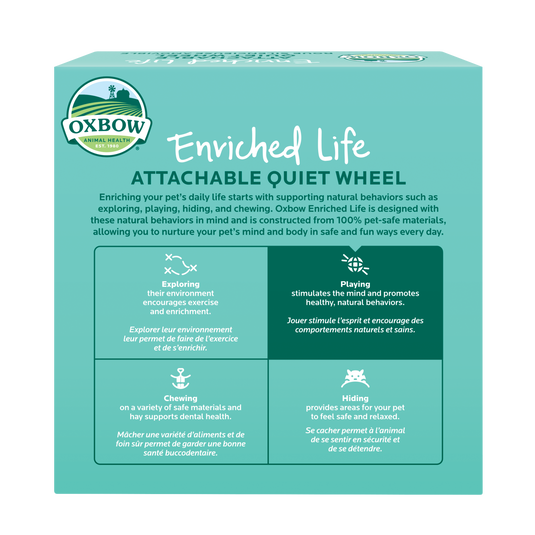 Oxbow Enriched Life Attachable Quiet Wheel