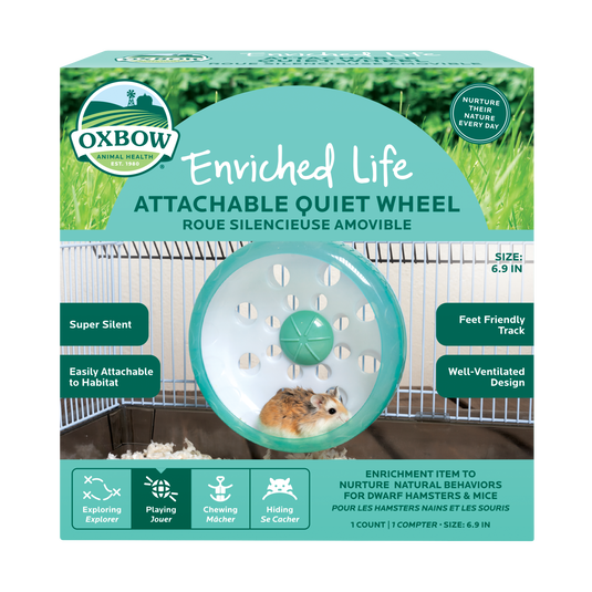Oxbow Enriched Life Attachable Quiet Wheel