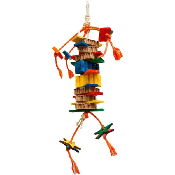 Zoo-Max Dynamite Parrot Shredding Toy (XS-SM-MED-LG)