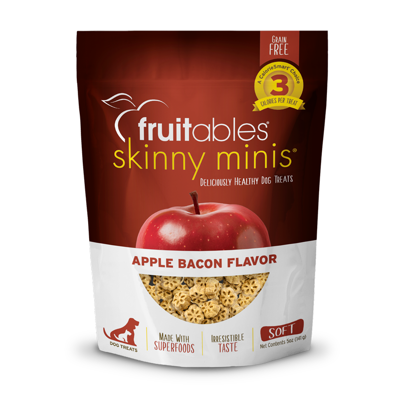Fruitables Skinny Minis Apple & Bacon Dog Treat