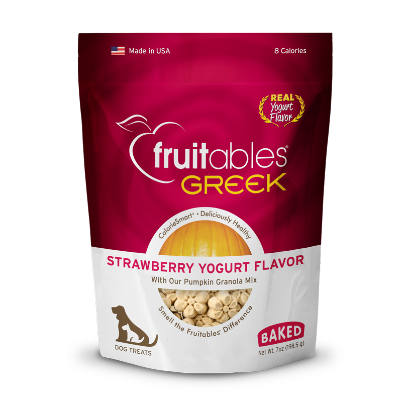 Fruitables Greek Strawberry Yogurt Dog Treat 7oz