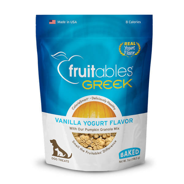Fruitables Greek Vanilla Yogurt Dog Treat 7oz