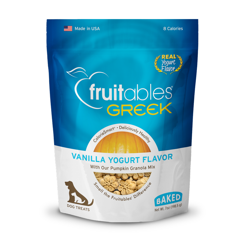 Fruitables Greek Vanilla Yogurt Dog Treat 7oz