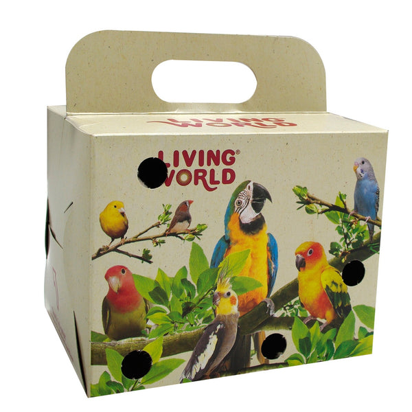 Living World Bird Carrier Cardboard Box - SM-LG