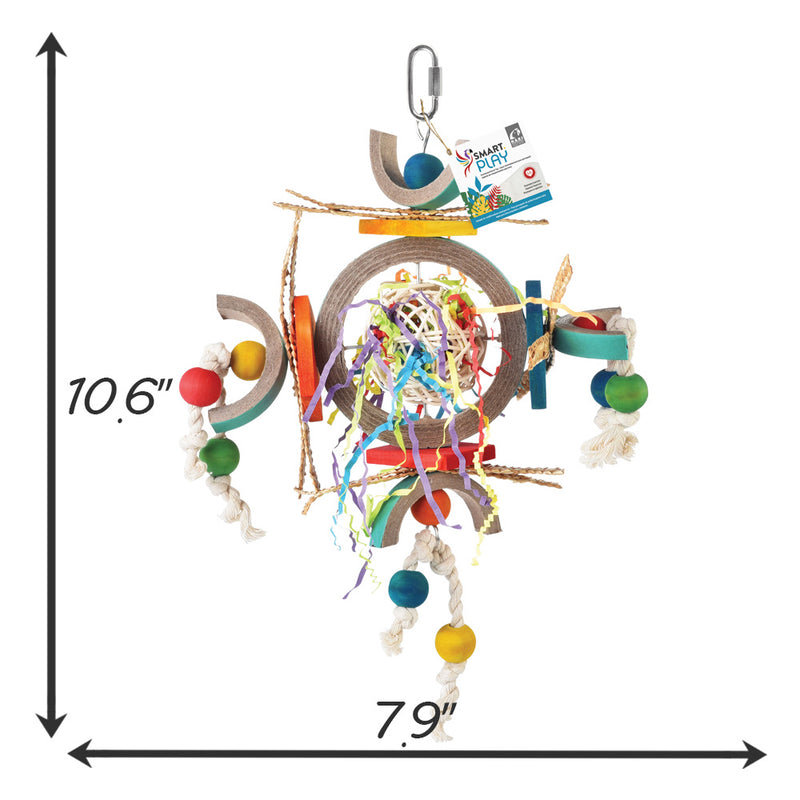HARI Smart Play Enrichment Parrot Toy Space Station - 81006
