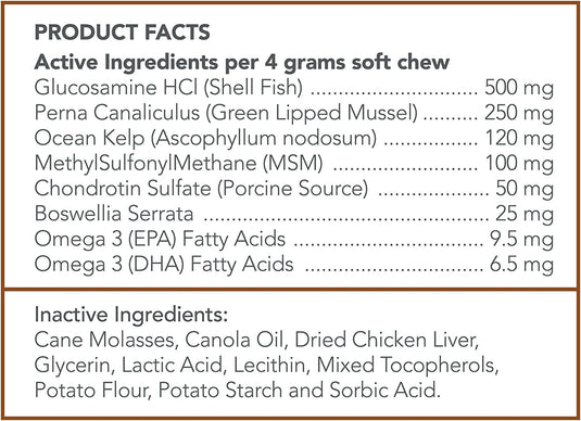 Advanced Hip & Joint Dog Soft Chews