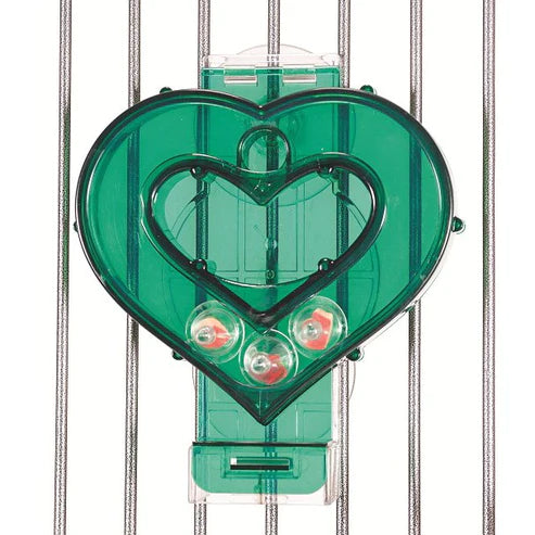 Featherland Paradise Mastermind Foraging Heart Large Parrot Foraging Toy
