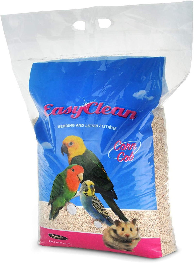 Pestell Easy Clean Corn Cob Bedding / Litter 46 L - Exotic Wings and Pet Things

