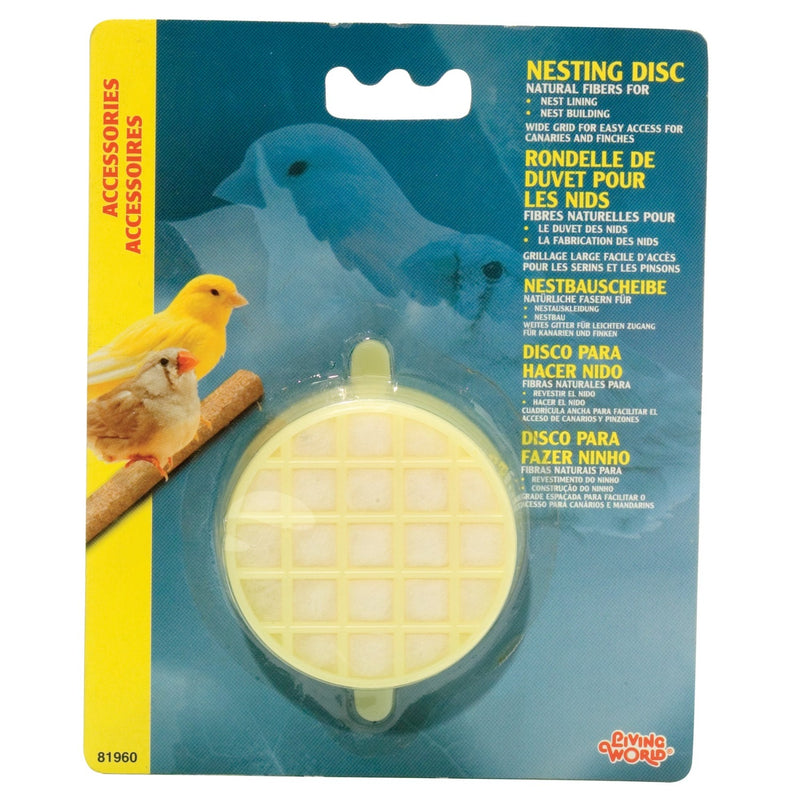Living World Nesting Canary/Finch Disc Material - 81960