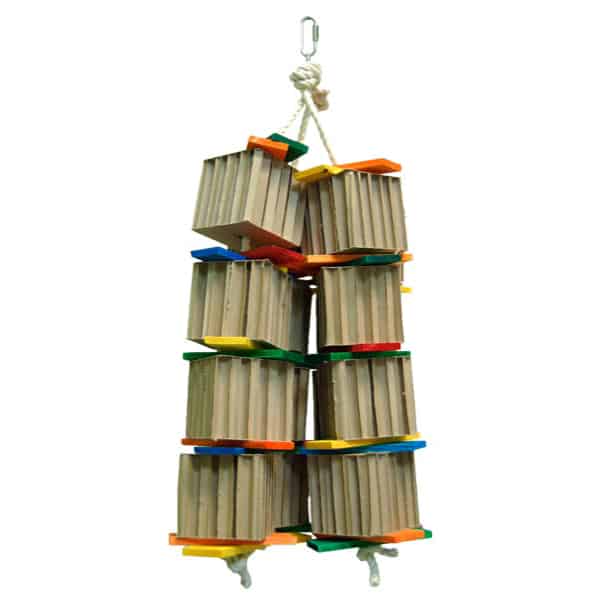 Zoo-Max Jumbo Quattro Picker Large Parrot Shredding Toy - 819 🍁
