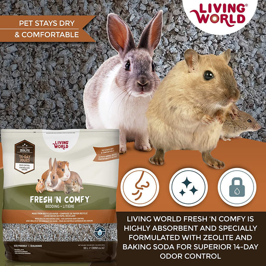 Living World Fresh N' Comfy Small Pet Bedding