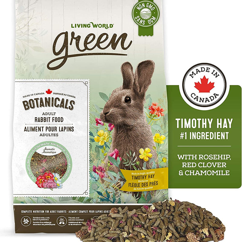 Living World Green Botanical Adult Rabbit Food