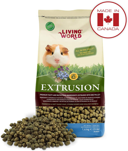 Living World Extrusion Diet for Guinea Pigs EXP 5/2025