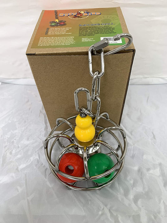 Busy Bird Creations Impossi-Ball XL Parrot Puzzle Toy