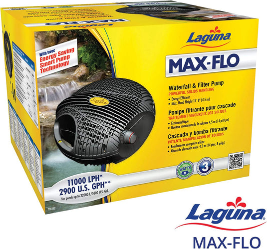Max-Flo 2900 Waterfall & Filter Pump - Up To 5800 U.S. Gal (22000 L)